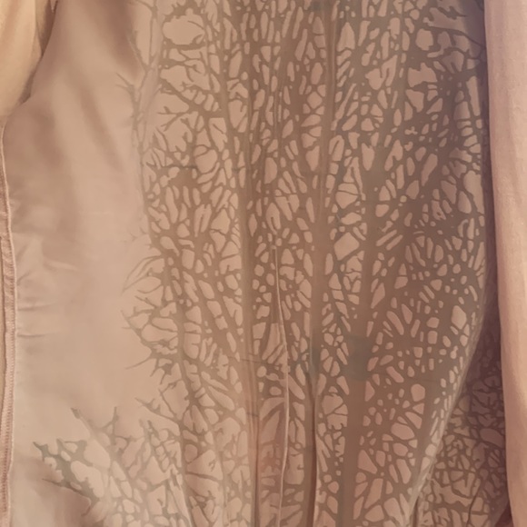 H&M soft pink cardigan with beautiful back design. - Picture 2 of 3